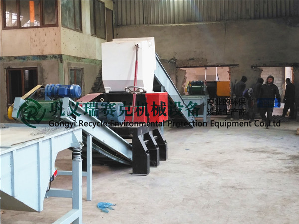 廢舊輪胎處理生產(chǎn)線